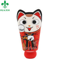 Laminierte Tube kosmetische Handcreme Schlauchverpackung mit niedlicher Form